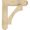 Ekena Millwork Westlake Craftsman Rough Sawn Bracket, Douglas Fir, 6"W x 28"D x 32"H BKT06X28X32WTL04RDF - alternate 2